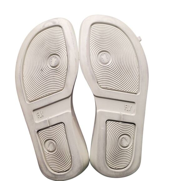 Rare Fly London Bait742fly Red Leather Double Buckle slip-on Sandals Size 40 US - Picture 9 of 10